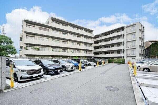 敷地内に駐車場がございます(サイズによる制限有り)。空き状況などは、お気軽にお問い合わせください。