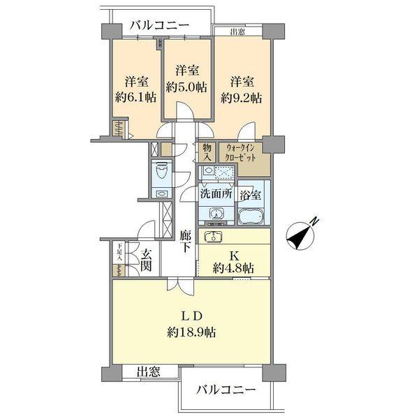 間取図(平面図)