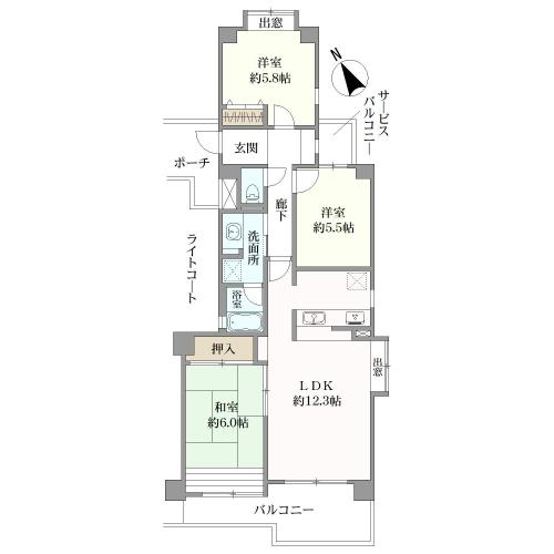 間取図