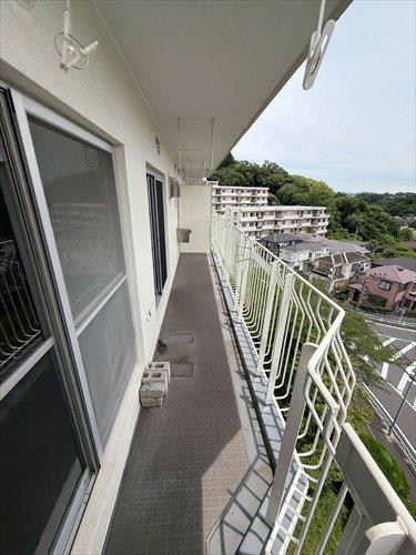 南東側バルコニー