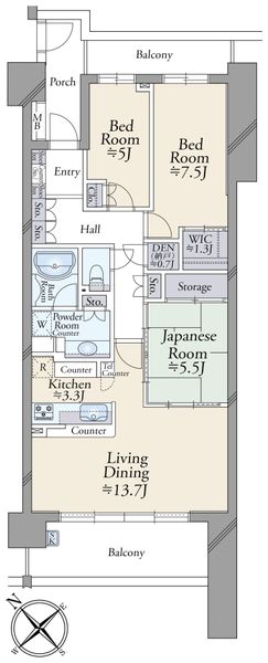 間取図