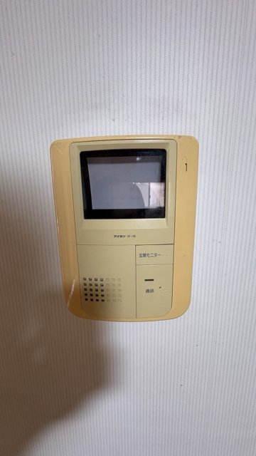 防犯設備 TVモニタ付きインターホン  写真撮影日：2026-07-26