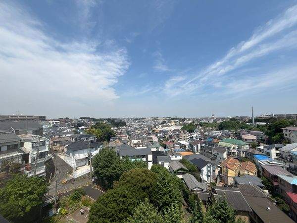 東側バルコニーからの眺望