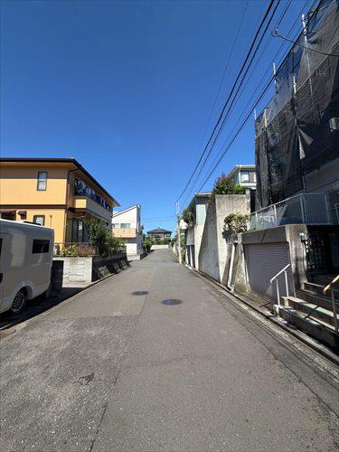 前面道路