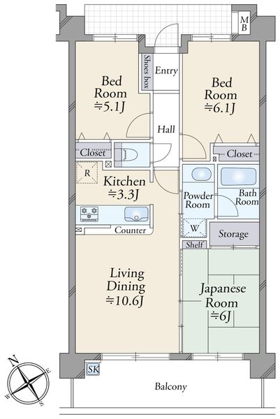 間取図