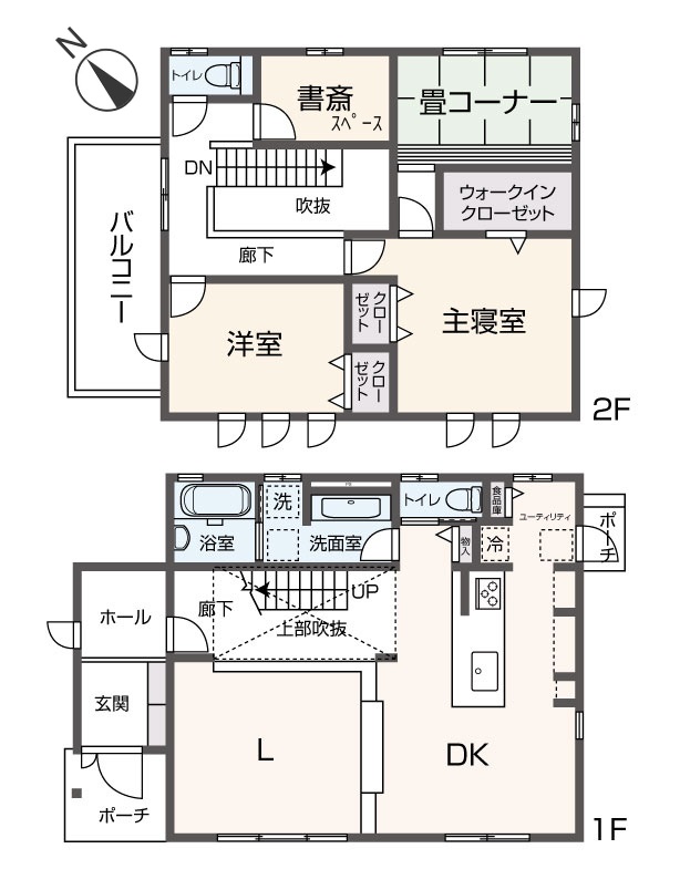 掲載の間取り図は設計図書を基に描き起こしたもので実際とは多少異なる場合があります。