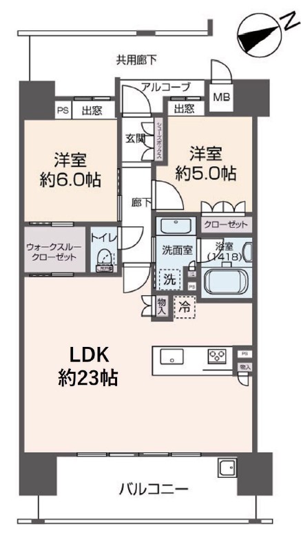 掲載の間取り図は設計図書を基に描き起こしたもので実際とは多少異なる場合があります。