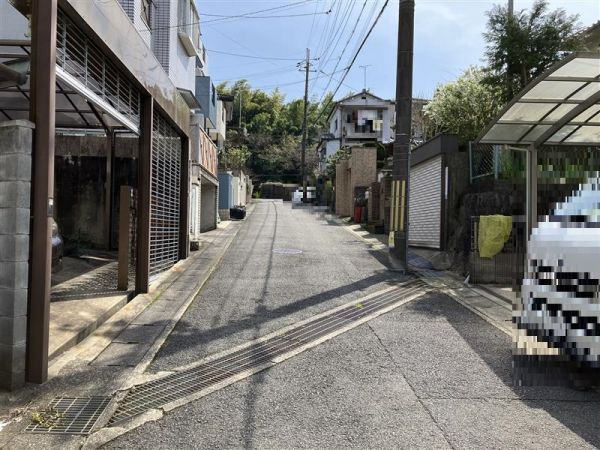 前面道路含む現地写真  写真撮影日：2024-04-07