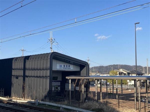 近鉄京都線狛田駅 400m 写真撮影日：2025-03-09 