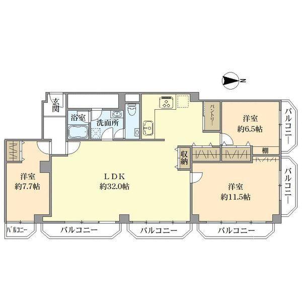 間取図(平面図)