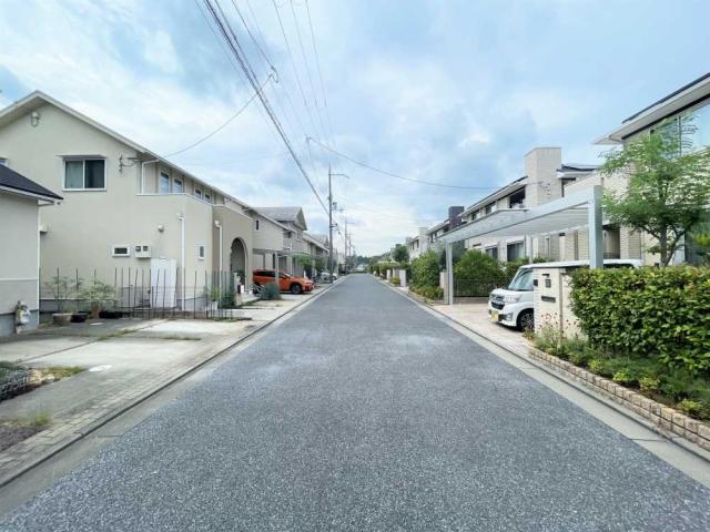 前面道路含む現地写真  写真撮影日：2025-09-18