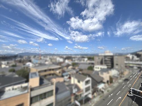 北西側バルコニーからの眺望２