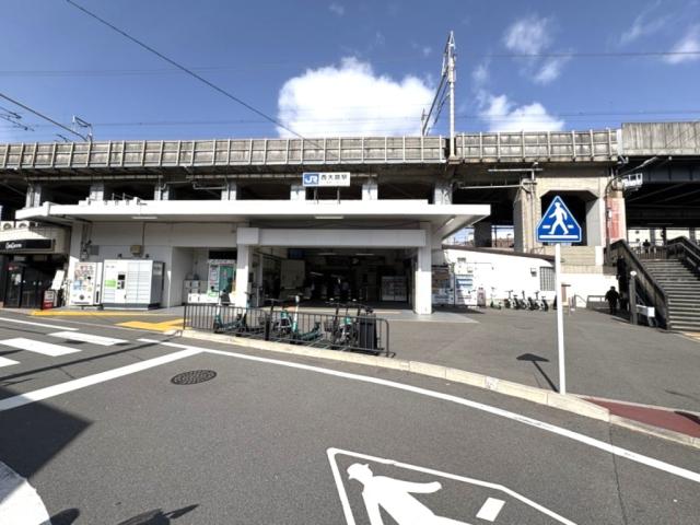 JR京都線　西大路駅 664m 写真撮影日：2026-03-03