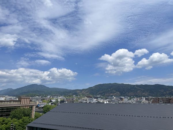 東側バルコニーからの眺望（東方向）