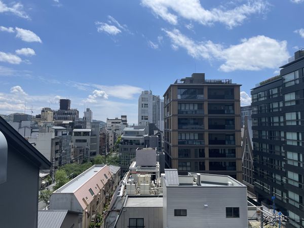 南側バルコニーからの眺望（南方向）