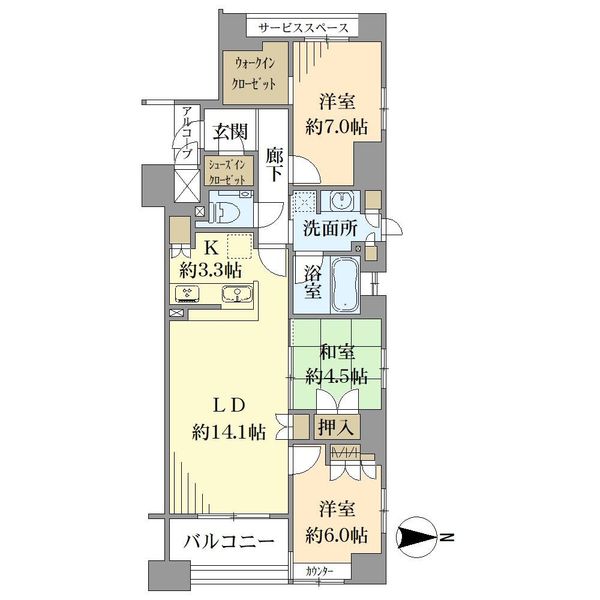 間取図