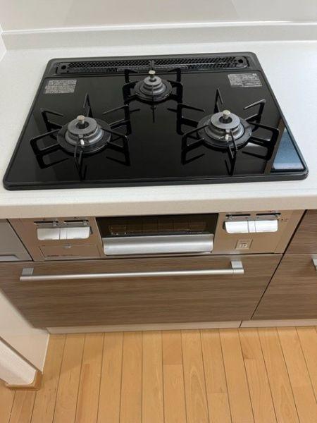 その他設備 3口コンロ  写真撮影日：2024-01-11
