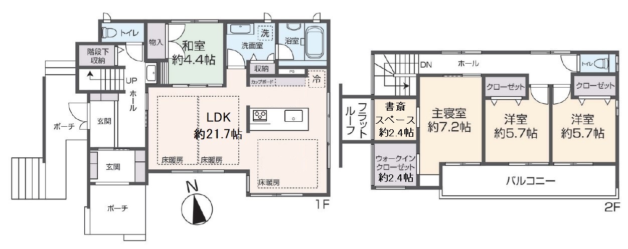 掲載の間取り図は設計図書を基に描き起こしたもので実際とは多少異なる場合があります。