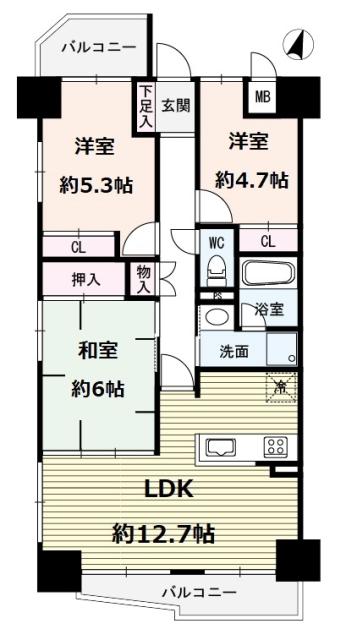 間取り図 