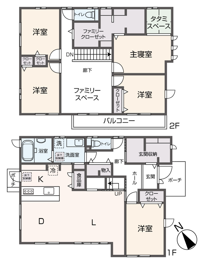 掲載の間取り図は設計図書を基に描き起こしたもので実際とは多少異なる場合があります。