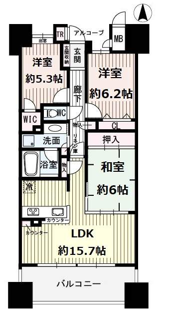 間取り図 