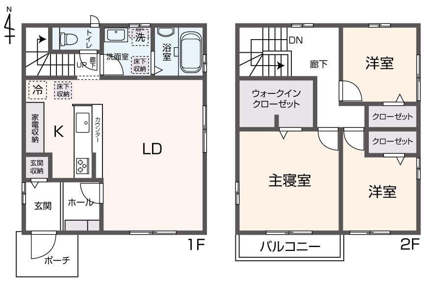 掲載の間取り図は設計図書を基に描き起こしたもので実際とは多少異なる場合があります。