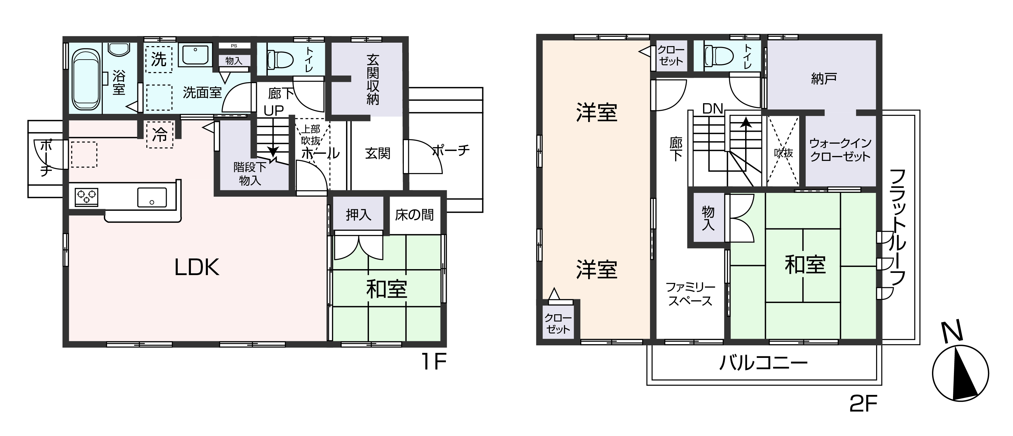 掲載の間取り図は設計図書を基に描き起こしたもので実際とは多少異なる場合があります。