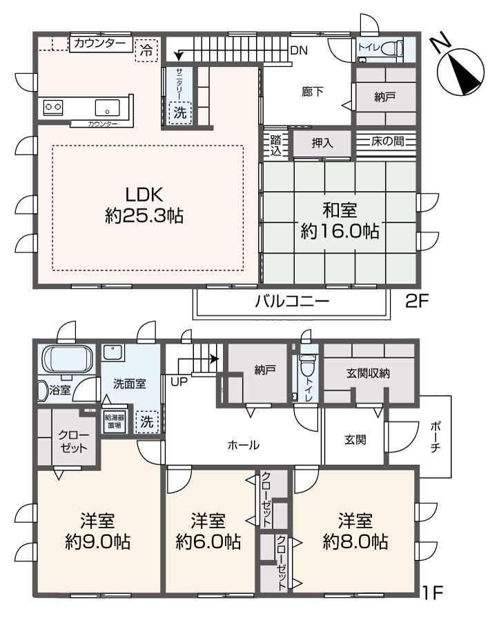 掲載の間取り図は設計図書を基に描き起こしたもので実際とは多少異なる場合があります。