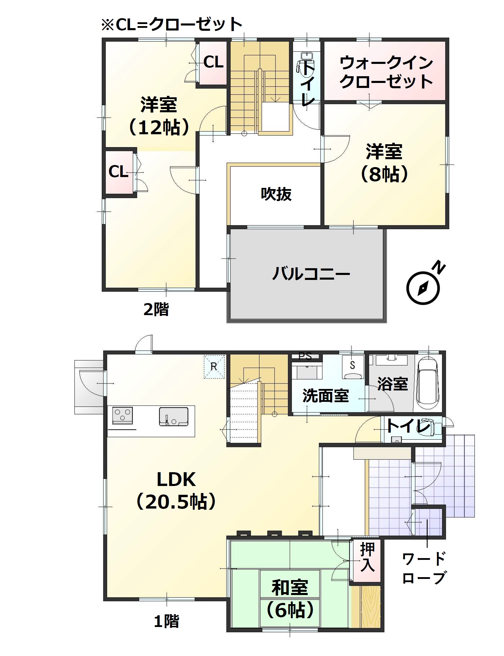 掲載の間取り図は設計図書を基に描き起こしたもので実際とは多少異なる場合があります。