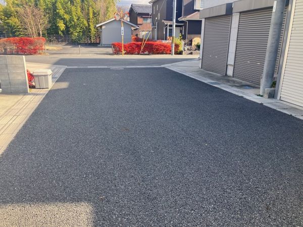 前面道路含む現地写真  写真撮影日：2024-12-19