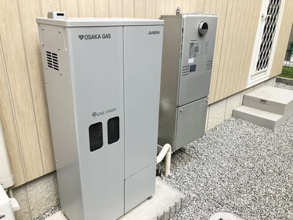 発電・温水設備 エネファーム  写真撮影日：2025-04-24