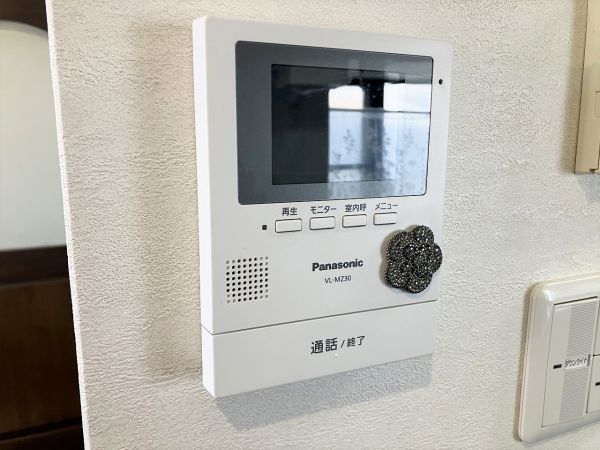防犯設備 モニタ付きインターホン  写真撮影日：2025-05-08