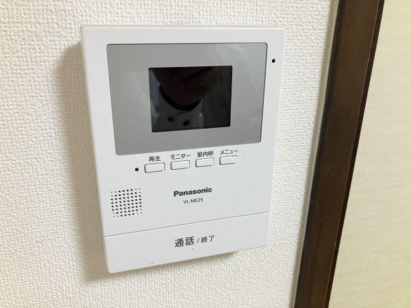 防犯設備 モニタ付きインターホン  写真撮影日：2025-05-10