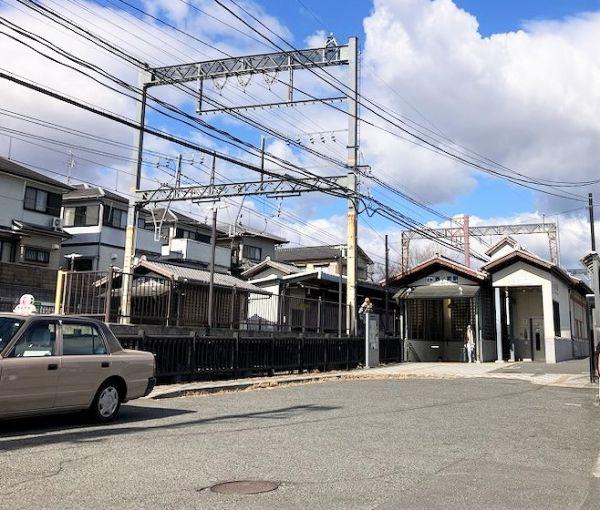 近鉄西ノ京駅 1400m 写真撮影日：2025-05-10