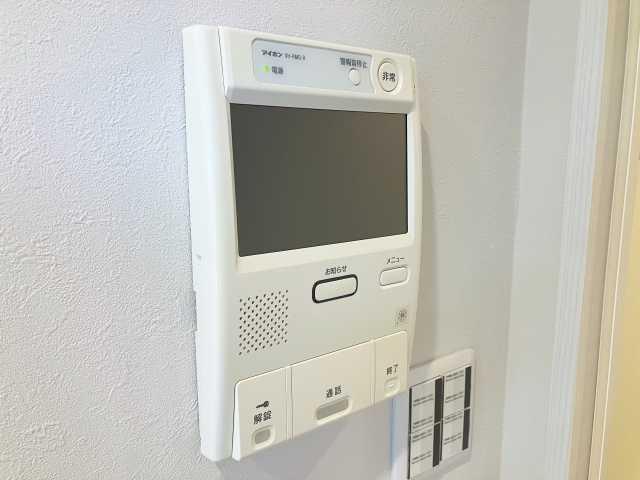 防犯設備 モニタ付きインターホン  写真撮影日：2025-07-12