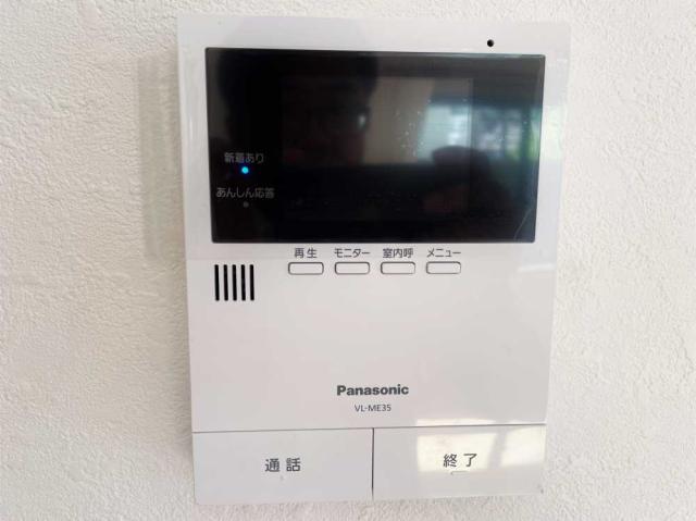 防犯設備 モニタ付きインターホン  写真撮影日：2025-11-20