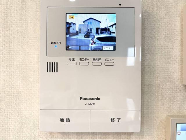 防犯設備 TVモニタ付きインターホン  写真撮影日：2026-02-01