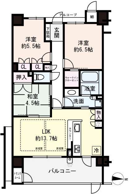 間取り図 