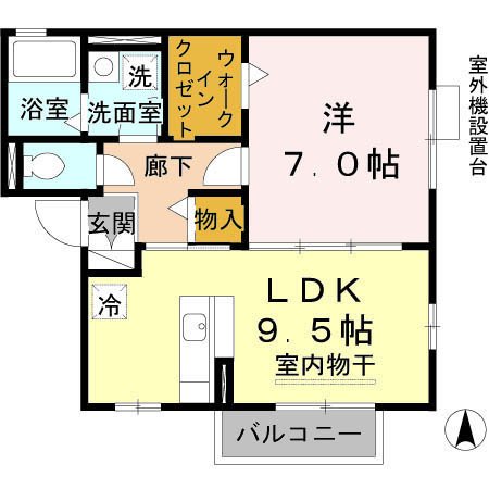 間取図（205）