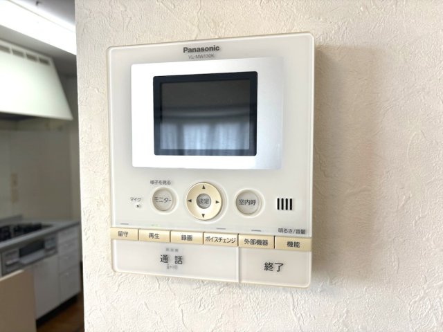 防犯設備 モニタ付きインターホン  写真撮影日：2026-07-13