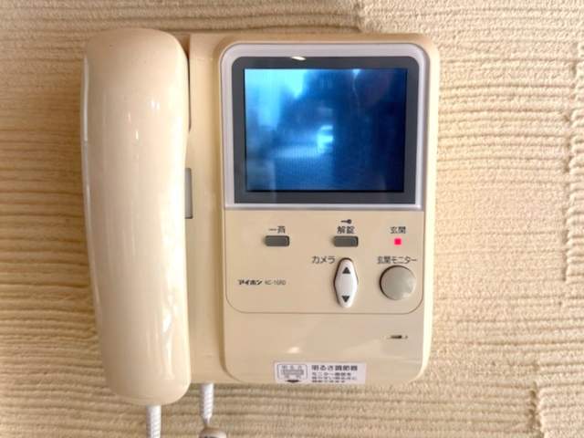 防犯設備 ＴＶモニタ付きインターホン  写真撮影日：2026-07-23