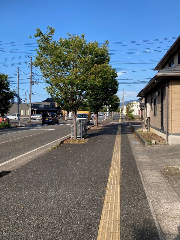 前面歩道 写真撮影日：8/20/25, 12:00 AM