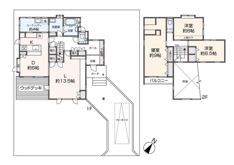 掲載の間取り図は設計図書を基に描き起こしたもので実際とは多少異なる場合があります。