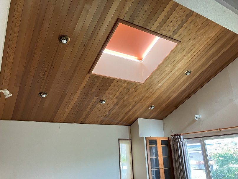 リビング天井 写真撮影日：10/1/25, 12:00 AM