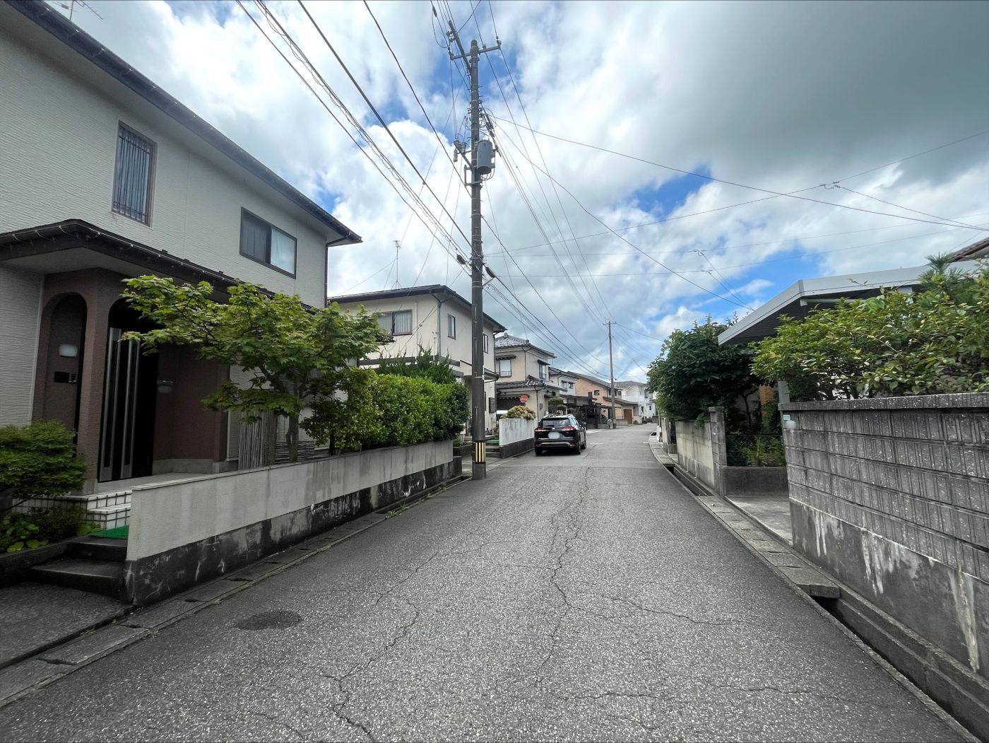 前面道路