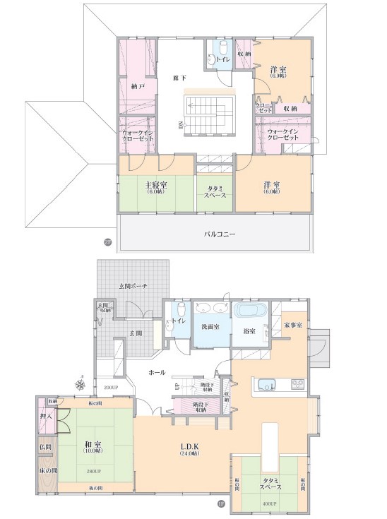 掲載の間取り図は設計図書を基に描き起こしたもので実際とは多少異なる場合があります。