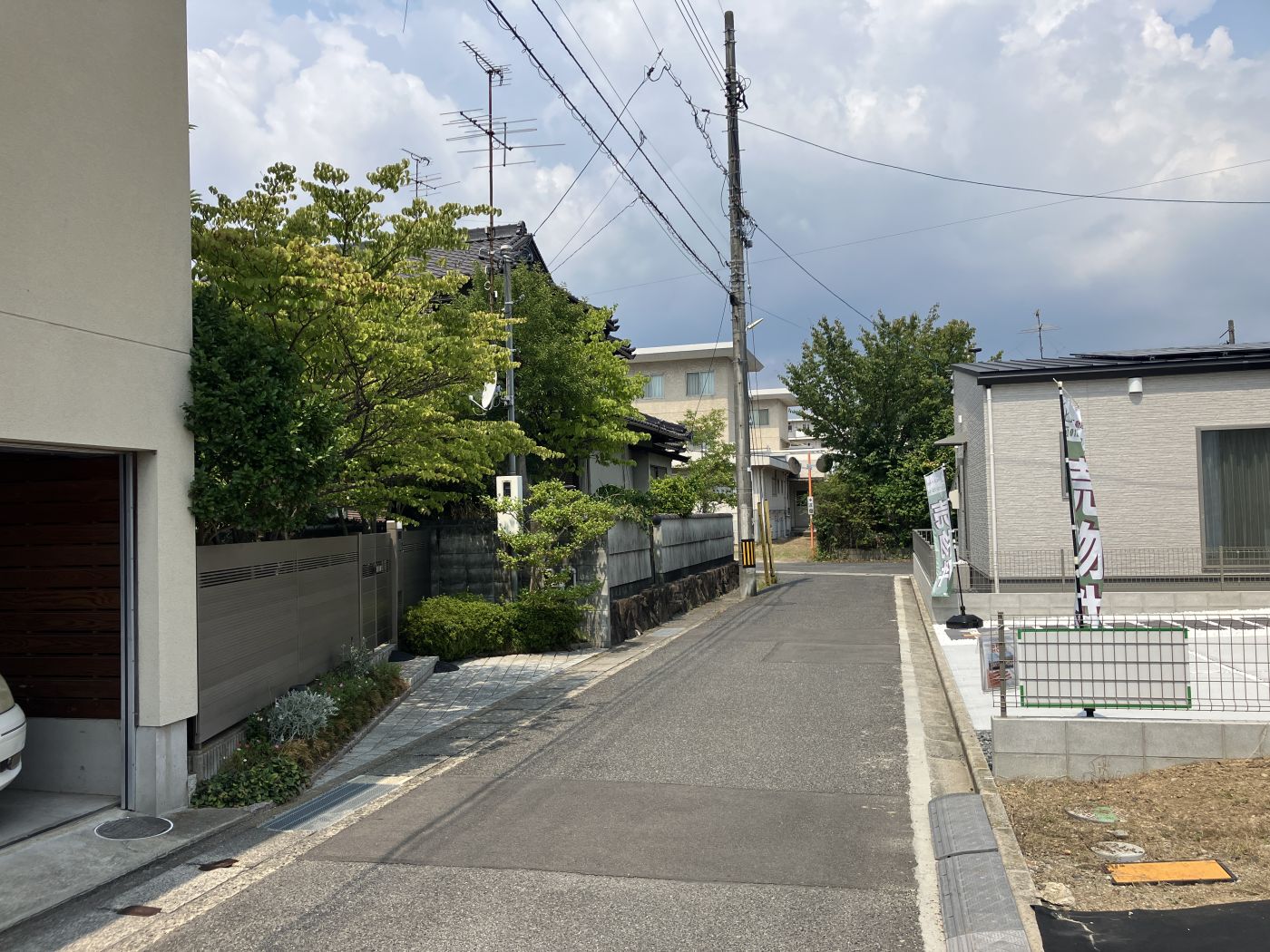 道路　南東から