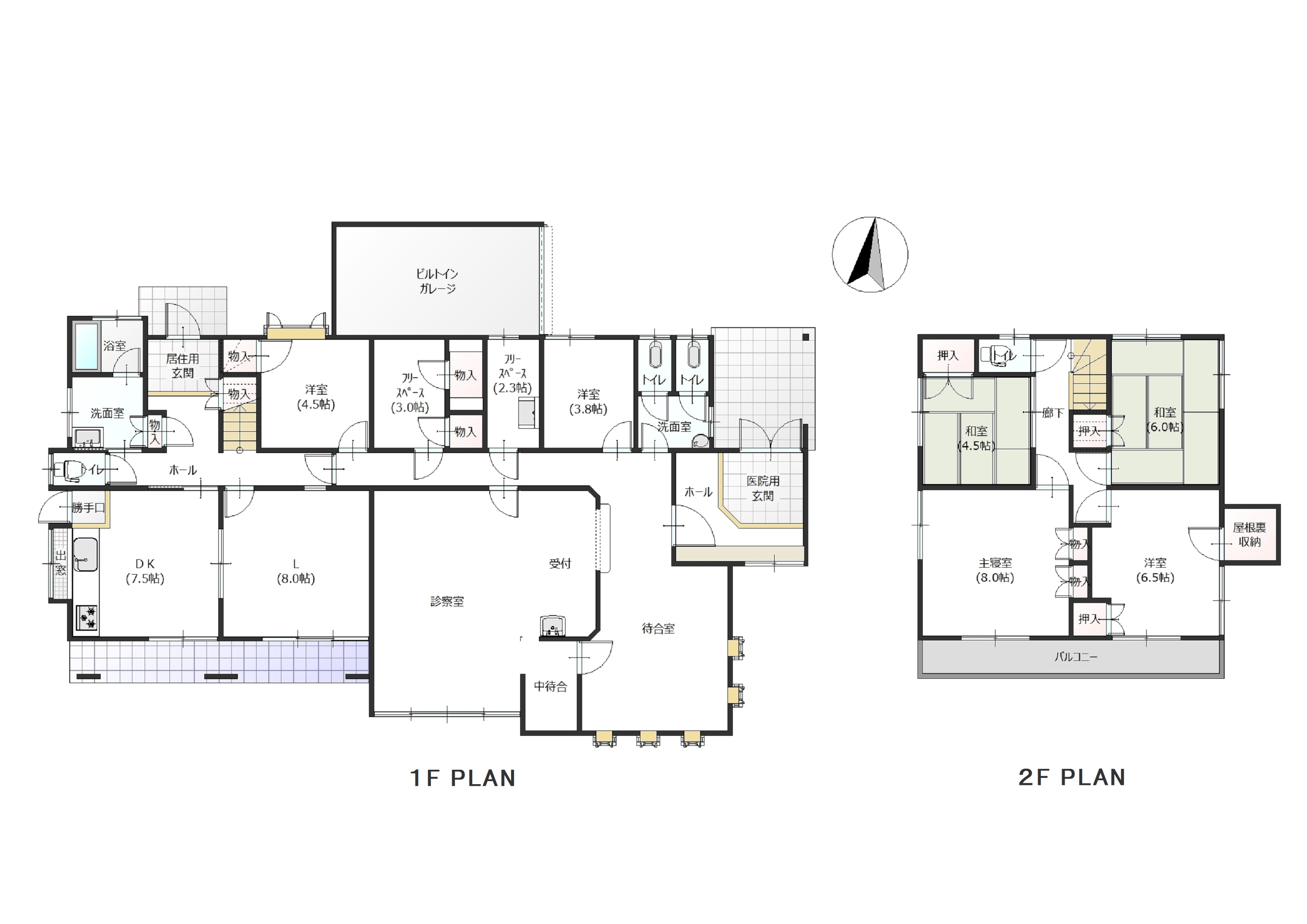 掲載の間取り図は設計図書を基に描き起こしたもので実際とは多少異なる場合があります。