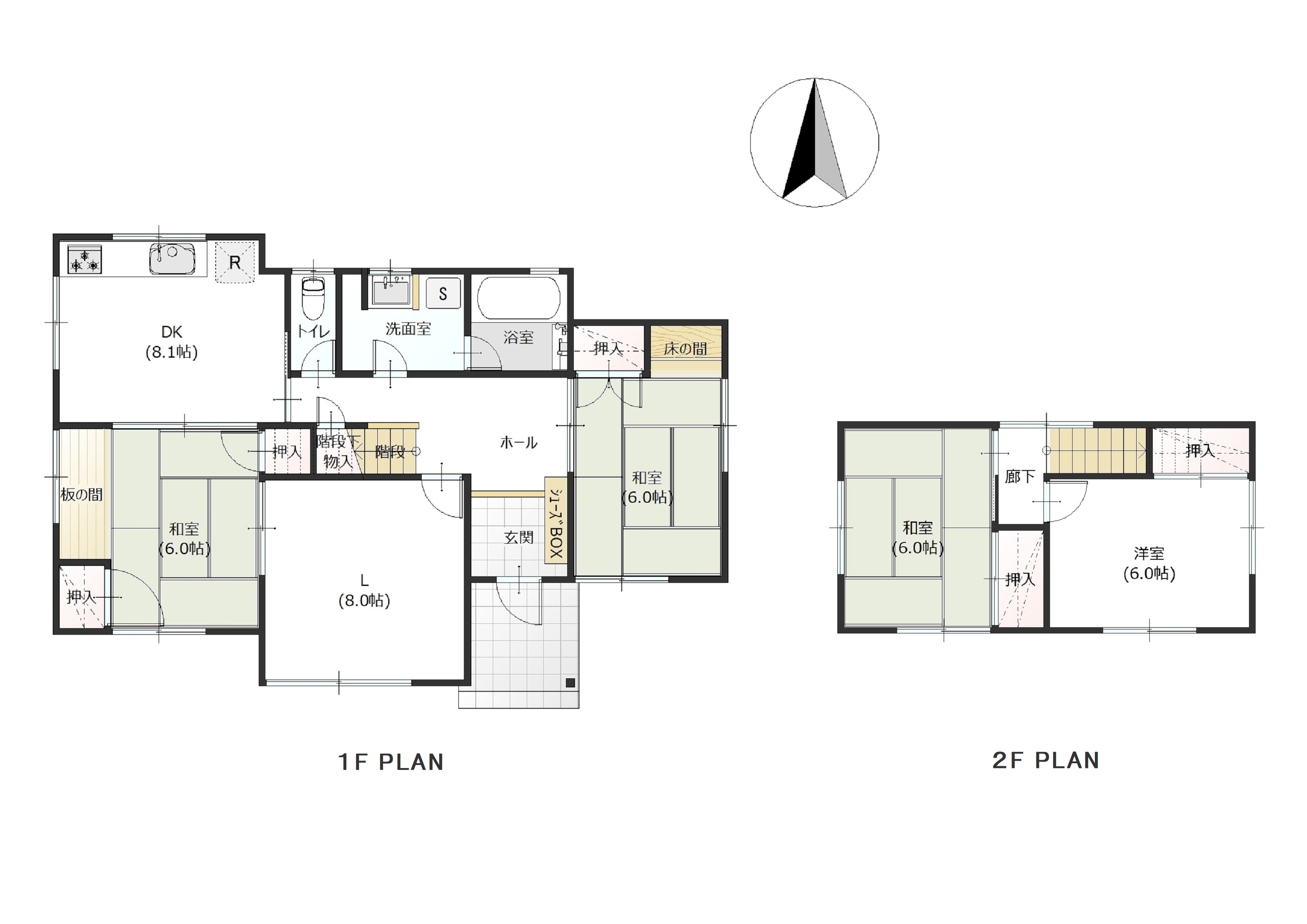 掲載の間取り図は設計図書を基に描き起こしたもので実際とは多少異なる場合があります。