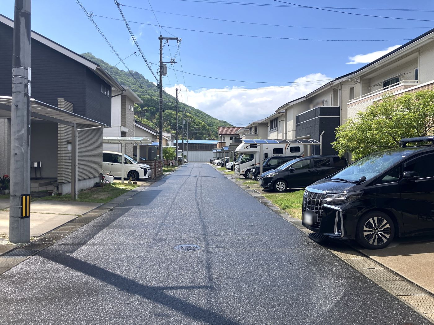 前面道路